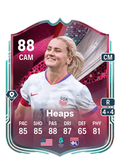 Lindsey Heaps Festival of Football: Captains 88 OVR