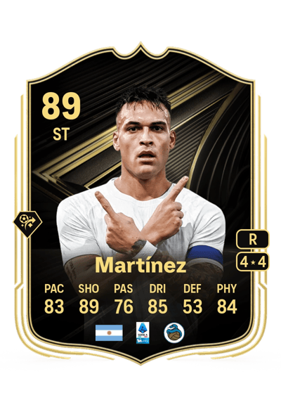 Lautaro Martínez Team of the Week 89 OVR