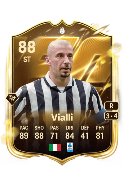 Gianluca Vialli Classic XI Hero 88 OVR