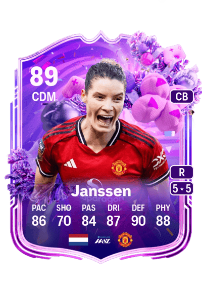 Dominique Janssen FUT Birthday 89 OVR
