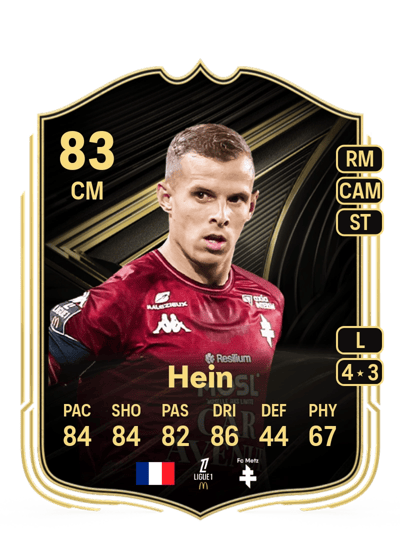 Gauthier Hein Team of the Week 83 OVR