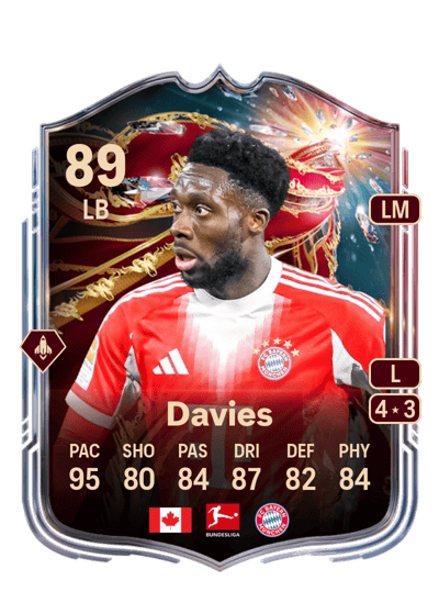 Alphonso Davies Knockout Royalty 89 OVR