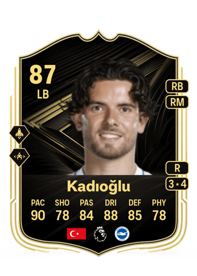 Ferdi Kadıoğlu Team of the Week 87 OVR