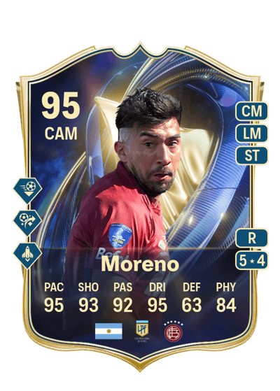 Marcelino Moreno Team of the Season 95 OVR