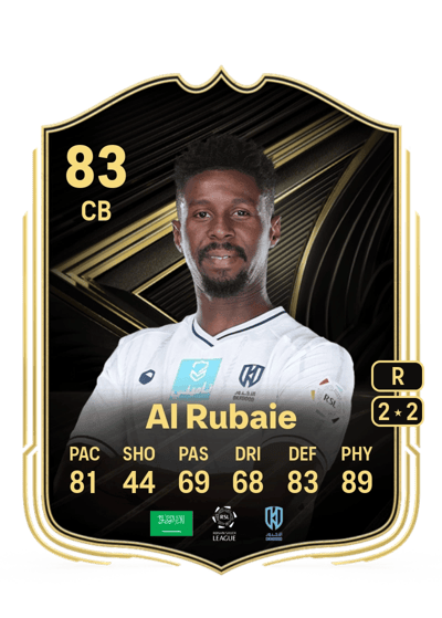 Saeed Al Rubaie Team of the Week 83 OVR