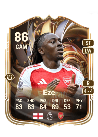 Eberechi Eze Ratings Reload 86 OVR