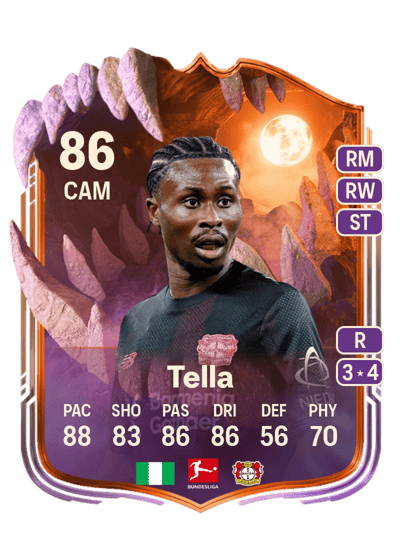 Nathan Tella Ultimate Scream 86 OVR