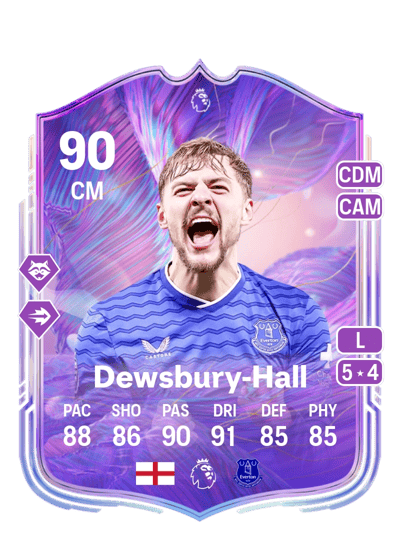 Kiernan Dewsbury-Hall Fantasy FC FPL Live 90 OVR