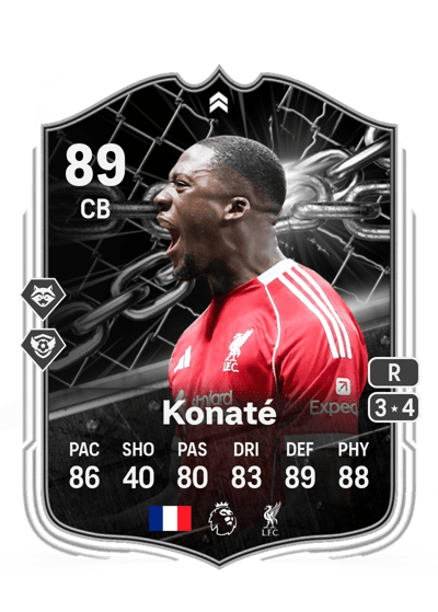Ibrahima Konaté Showdown 89 OVR