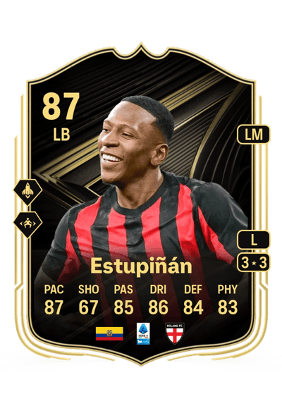 Pervis Estupiñán Team of the Week 87 OVR