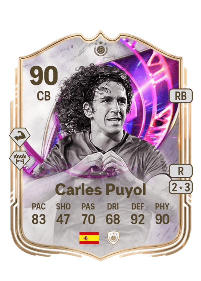 Carles Puyol Time Warp Icon 90 OVR