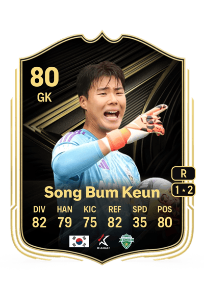 Song Bum Keun Team of the Week 80 OVR