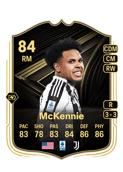 Weston McKennie Team of the Week 84 OVR