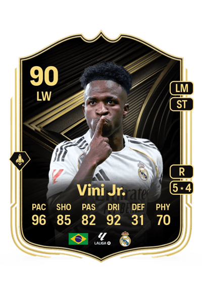 Vini Jr. Team of the Week 90 OVR