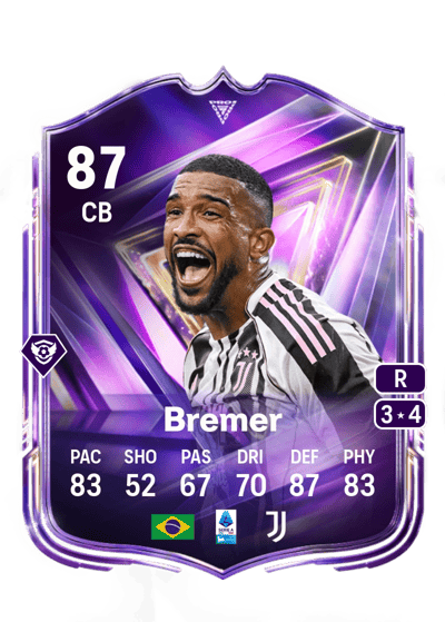 Bremer FC Pro Live 87 OVR