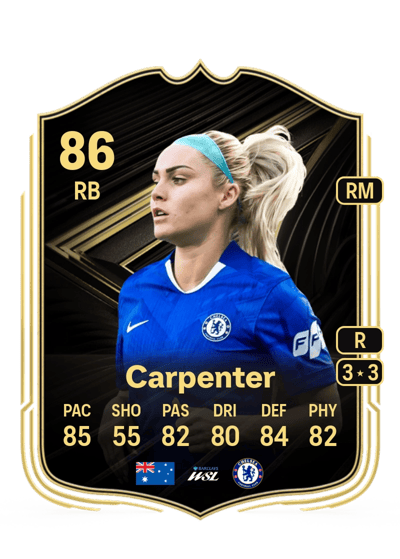 Ellie Carpenter Team of the Week 86 OVR