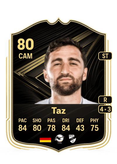 Berkan Taz Team of the Week 80 OVR