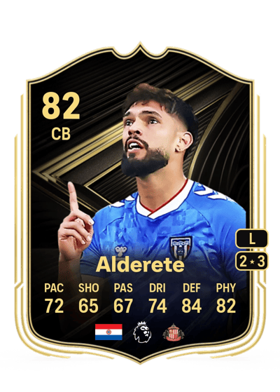 Omar Alderete Team of the Week 82 OVR