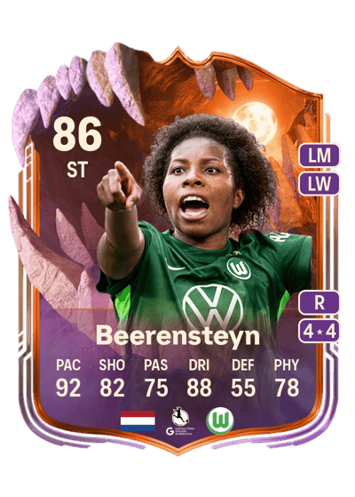 Lineth Beerensteyn Ultimate Scream 86 OVR