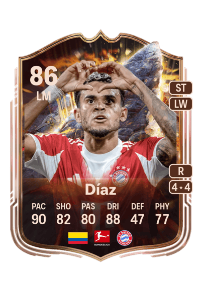 Luis Díaz Cornerstones 86 OVR