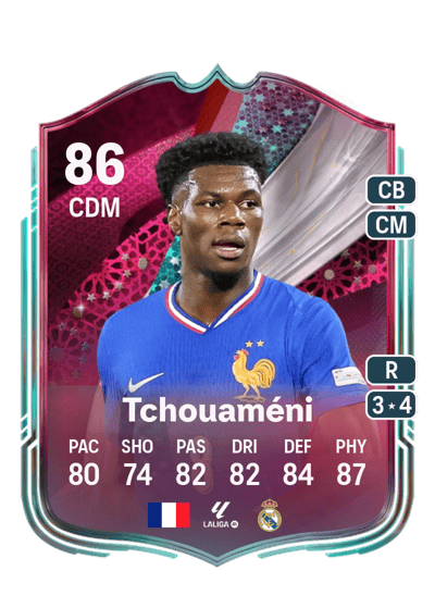 Aurélien Tchouaméni Festival of Football: Captains 86 OVR