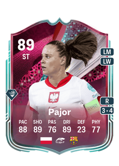 Ewa Pajor Festival of Football: Captains 89 OVR