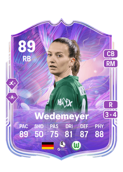 Joelle Wedemeyer Fantasy UT 89 OVR