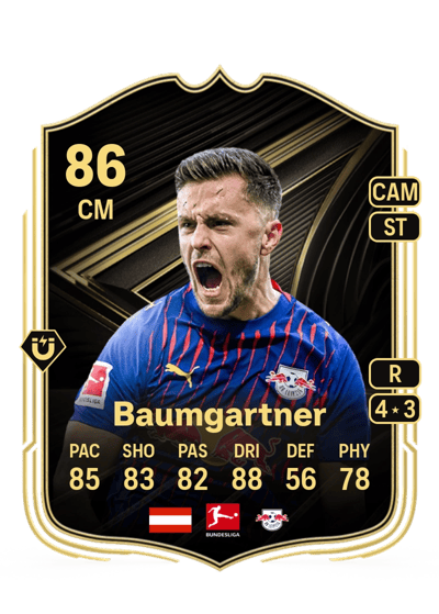 Christoph Baumgartner Team of the Week 86 OVR