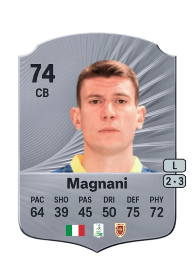 Giangiacomo Magnani Rare 74 OVR