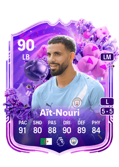 Rayan Aït-Nouri FUT Birthday 90 OVR