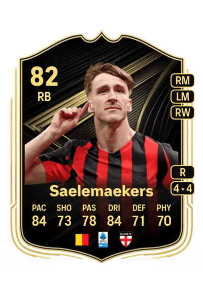 Alexis Saelemaekers Team of the Week 82 OVR