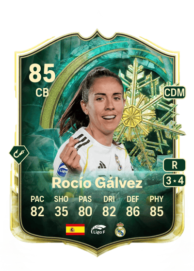 Rocío Gálvez Winter Wildcards 85 OVR
