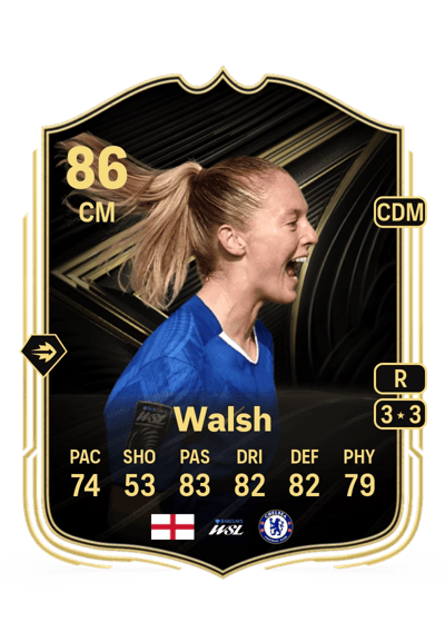 Keira Walsh Team of the Week 86 OVR