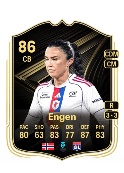 Ingrid Syrstad Engen Team of the Week 86 OVR