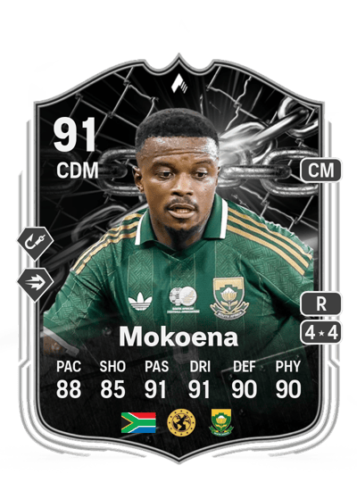 Teboho Mokoena Festival of Football Showdown 91 OVR