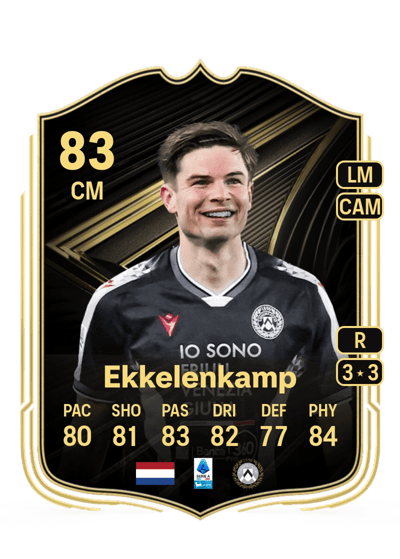 Jurgen Ekkelenkamp Team of the Week 83 OVR