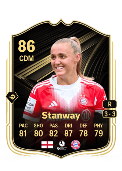 Georgia Stanway Team of the Week 86 OVR