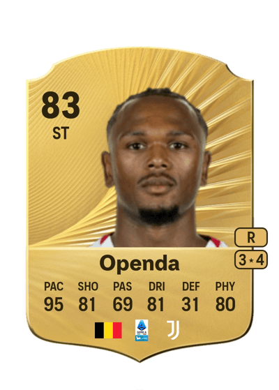 Loïs Openda Rare 83 OVR