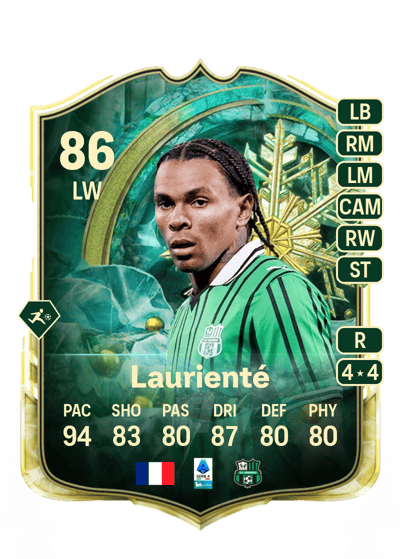 Armand Laurienté Winter Wildcards 86 OVR