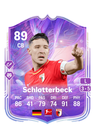 Keven Schlotterbeck Fantasy UT 89 OVR