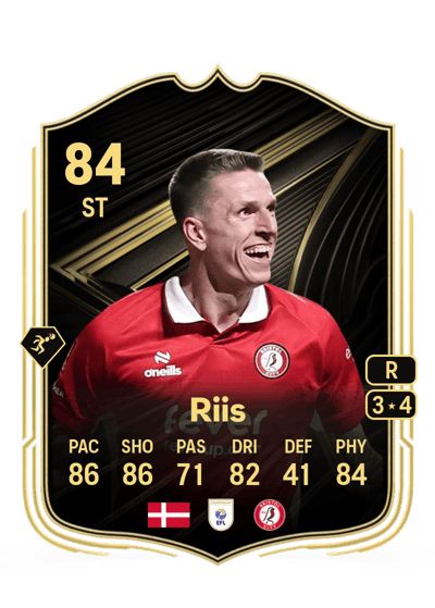 Emil Riis Team of the Week 84 OVR