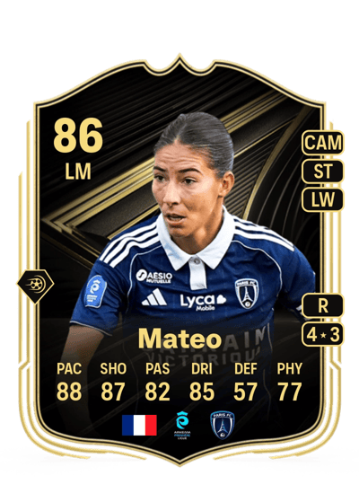 Clara Mateo Team of the Week 86 OVR