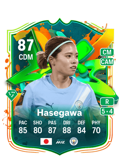 Yui Hasegawa Joga Bonito 87 OVR