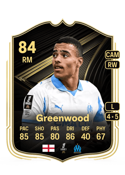 Mason Greenwood Team of the Week 84 OVR