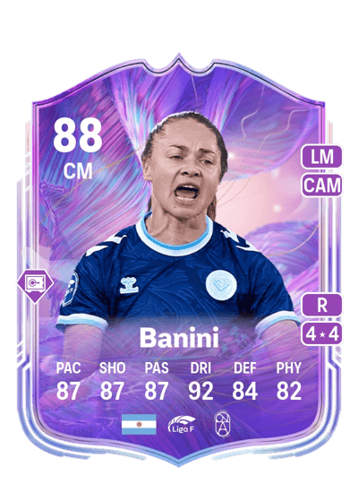 Estefanía Banini Fantasy UT 88 OVR
