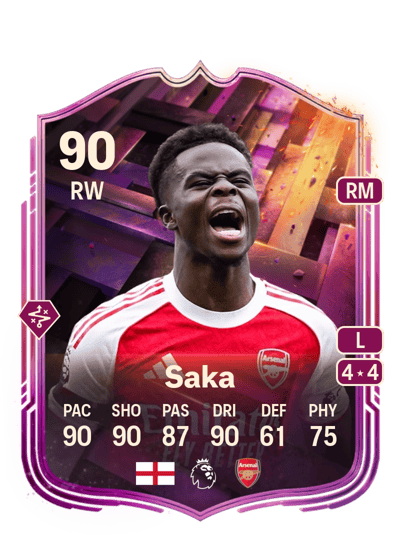 Bukayo Saka Unbreakables 90 OVR