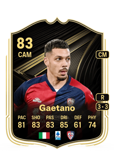 Gianluca Gaetano Team of the Week 83 OVR