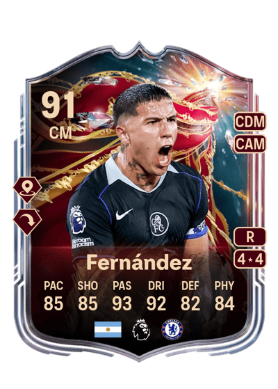 Enzo Fernández Knockout Royalty 91 OVR