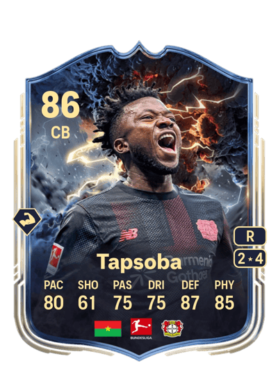 Edmond Tapsoba Thunderstruck 86 OVR