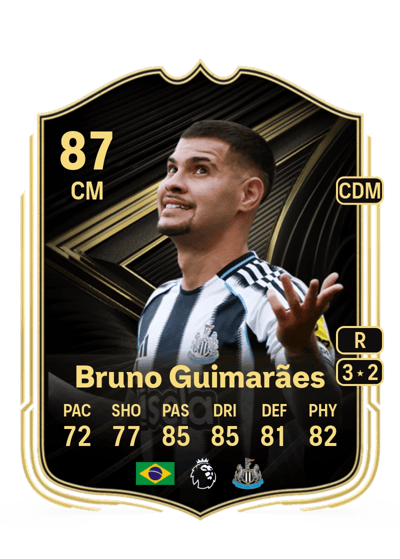 Bruno Guimarães Team of the Week 87 OVR